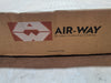 AIR-WAY 45deg Elbow Hose Barb to Swivel Fitting EBS-30-HB-30S-11 (Box of 2)