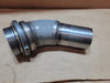AIR-WAY 45deg Elbow Hose Barb to Swivel Fitting EBS-30-HB-30S-11 (Box of 2)