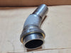 AIR-WAY 45deg Elbow Hose Barb to Swivel Fitting EBS-30-HB-30S-11 (Box of 2)