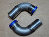 DMIC 2-1/2" Code 61 Flange x 3" Hose Barb 90 Deg Elbow SBE30HB25SM11 (Box of 2)