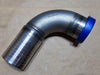 DMIC 2-1/2" Code 61 Flange x 3" Hose Barb 90 Deg Elbow SBE30HB25SM11 (Box of 2)