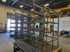 STEEL STORAGE SYSTEMS Double-Sided Roll-Out Cantilever Rack - 24' Storage Length - 5,300 LB Arm Capacity 5T-4G-30X75R-24