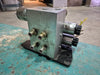 CATERPILLAR 265-0881 Hydraulic Valve Manifold Assembly w/ Dual Rexroth 4WE6J62 Solenoid Valves