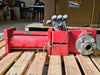 RED VALVE Series 5200 2" Pneumatic Control Pinch Valve w/BLX V100 Electro-Pneumatic Positioner