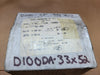 Hose Crimping Die Set, 33mm Bore x 52mm Length, Type D100DA