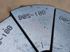 Hose Crimping Die Set, 18mm Bore x 56mm Length, 80S