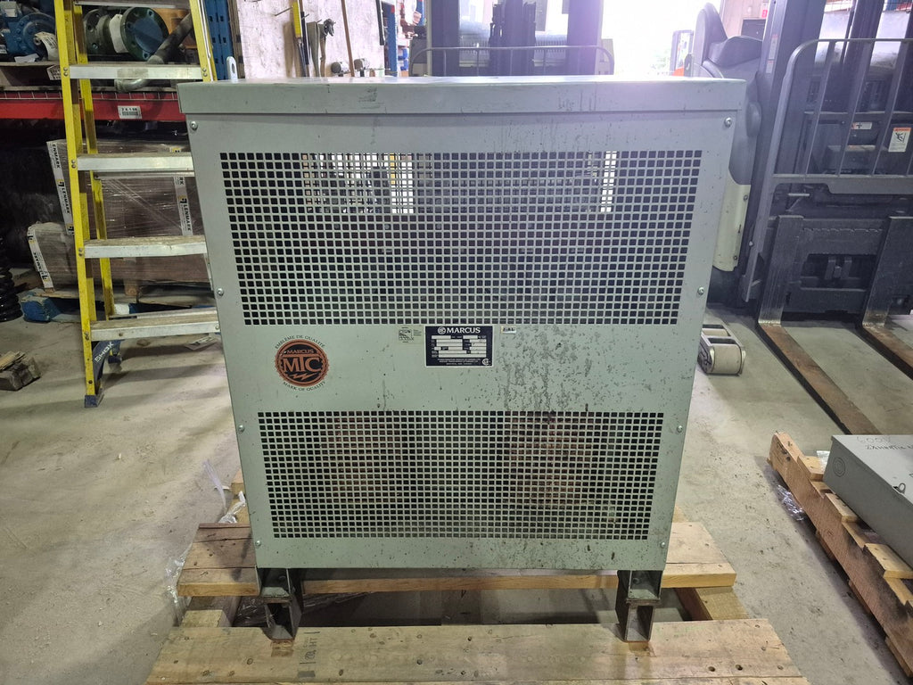 MARCUS TRANSFORMER 225 kVA Transformer 600 pri. volts, 240 sec. volts MAT225A3