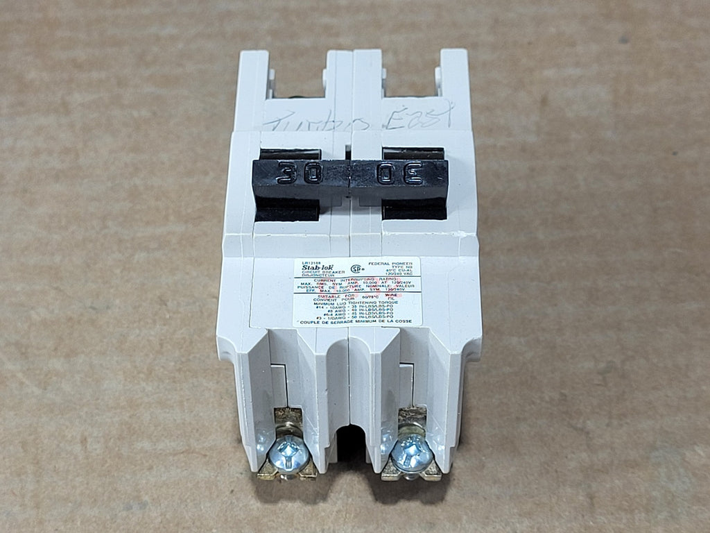FEDERAL PIONEER 30 Amp 2 Pole 120/240 Volts Circuit Breaker NB230