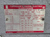 CANADIAN GENERAL ELECTRIC 15 kVA Transformer 600 pri. volts, 208Y/120 sec. volts 15M104