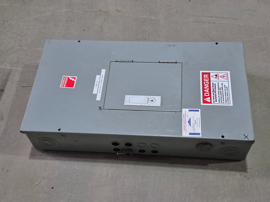 FEDERAL PIONEER 100 Amp, 240 Volt, 3-Ph, 24 Circuits Panelboard 312-24