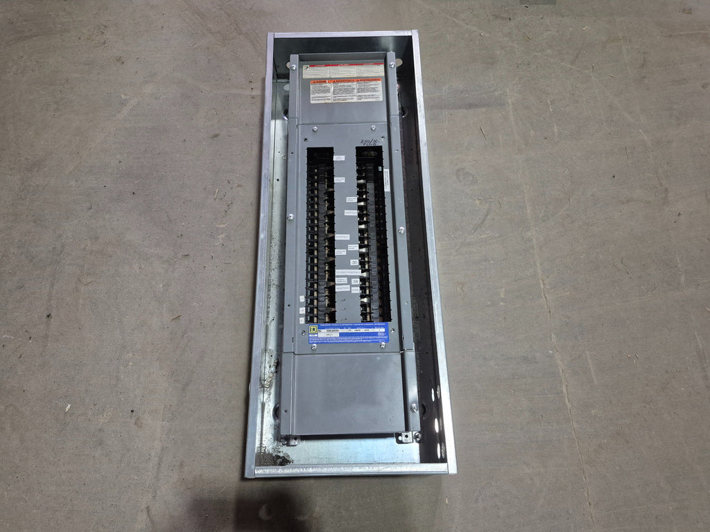 SQUARE D 225 Amp, 240VAC/48VDC, 3-Ph, 42 Circuits Panelboard NQML342225S