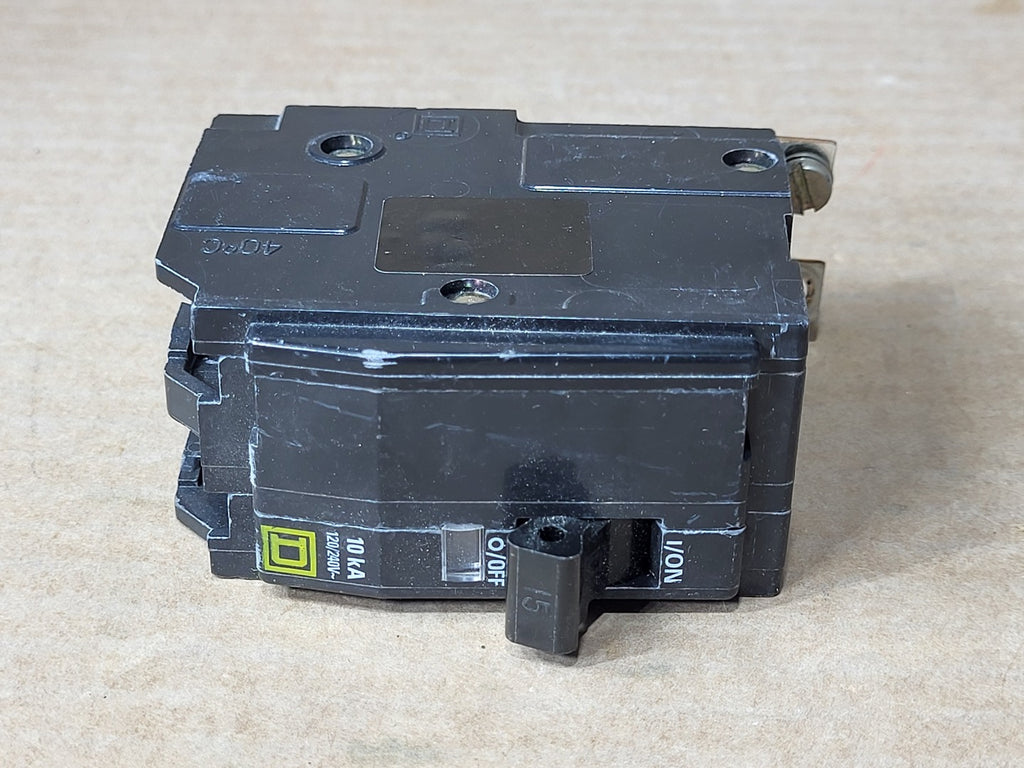 SQUARE D 20 Amp, 2 Pole, 120/240 Volt Circuit Breaker QOB220
