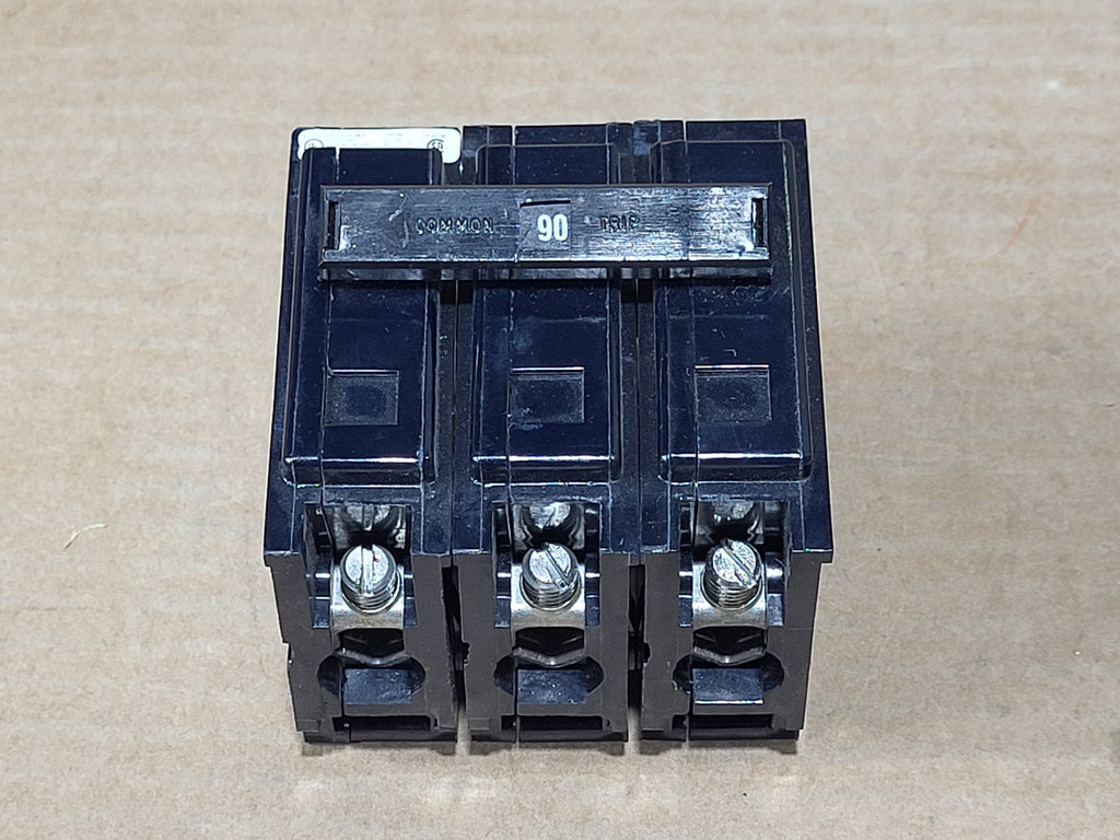 CUTLER-HAMMER 90 Amp, 3 Pole, 240 Volt Circuit Breaker BAB3090H
