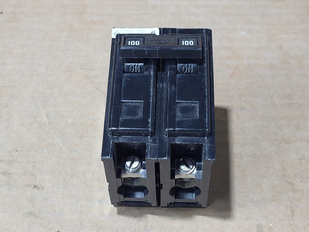 CUTLER-HAMMER 100 Amp, 2 Pole, 120/240 Volt Circuit Breaker BA2100