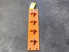 SIEBTECHNIK SCR-S-36-21-03 A36 Steel Isolator Pad Assembly 33" x 7"