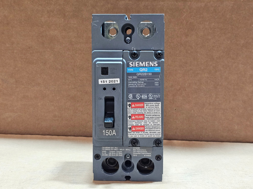 SIEMENS 200 Amp, 2 Pole, 240 volts Circuit Breaker QRH22B200