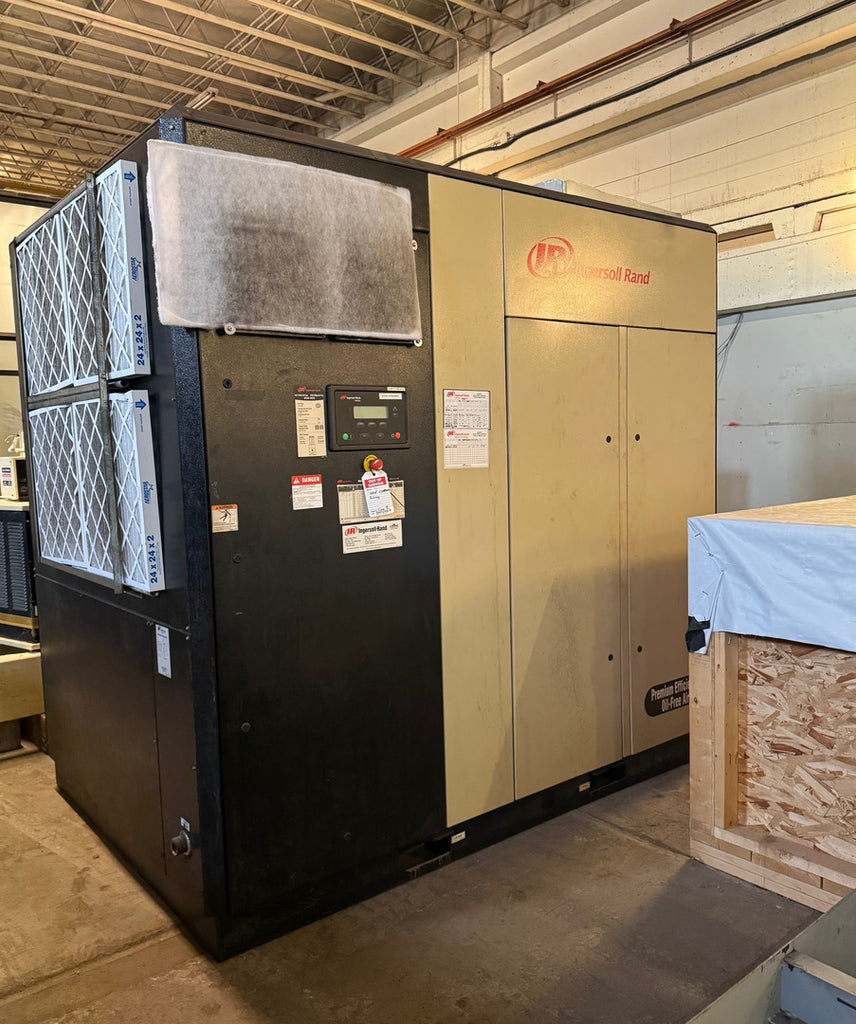 INGERSOLL-RAND 150 HP Oil Free Rotary Screw Air Compressor IRN150H-OF
