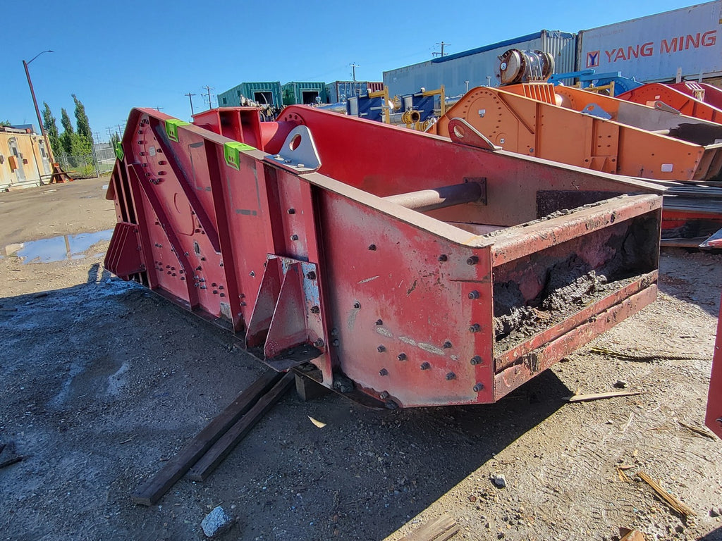 VIBRAMECH 4 ft x 12 ft Single Deck Horizontal Vibrating Screen H1-36-12