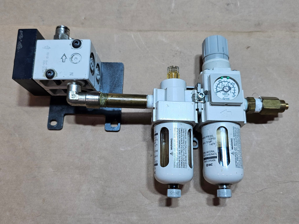 SMC 1/4" NPT Air Preparation (FRL) Unit AC20A-N02E-3CZ-B