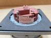 MENNEKES 60 Amp,250 Volt, 5 Wire Fueling Tree Inlet Plug ME560B9W-L