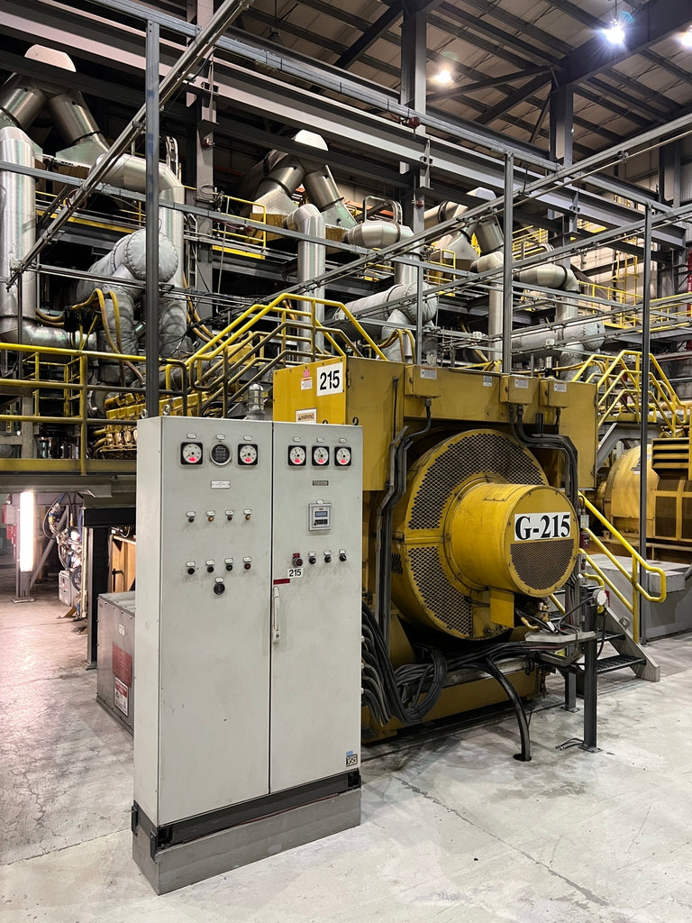 CATERPILLAR 4.4 Megawatt Diesel Genset 3616 - 77,025 Hrs