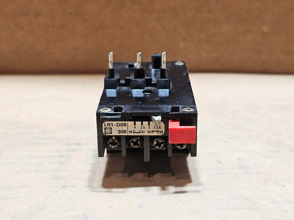 TELEMECANIQUE 2.5-4 Amp Overload Relay LR1-D09 308