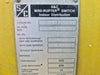 METALEC 4160 Volts 600 Amp High Voltage Switch 123-5-1