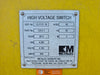 METALEC 4160 Volts 600 Amp High Voltage Switch 123-5-1
