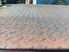 0.4"/10 mm Checker Steel Plate 4x8 ft 