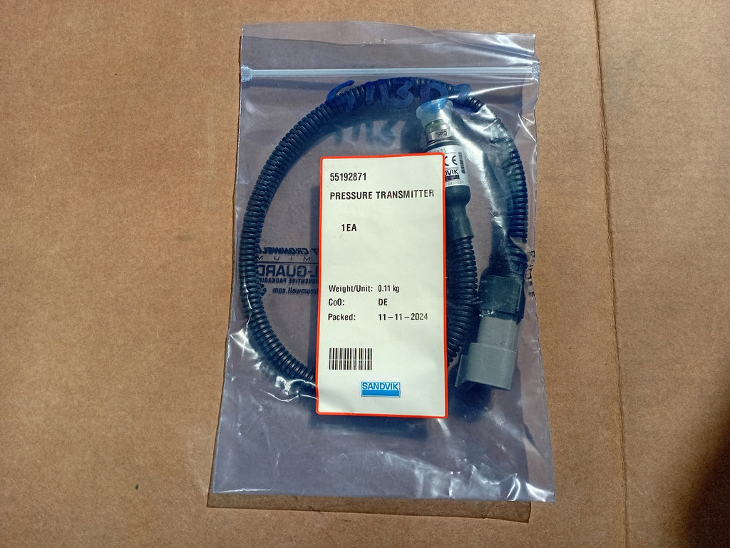 SANDVIK Pressure Transmitter 55192871