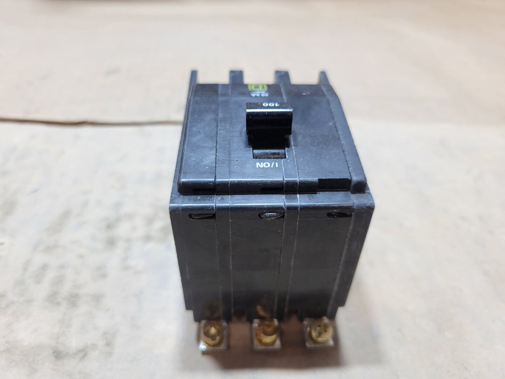SQUARE D 100 Amp 240 Volts 3 Pole Circuit Breaker QOB3100