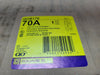 SQUARE D 70 Amp 120/240 Volts 1 Pole Circuit Breaker QOB170