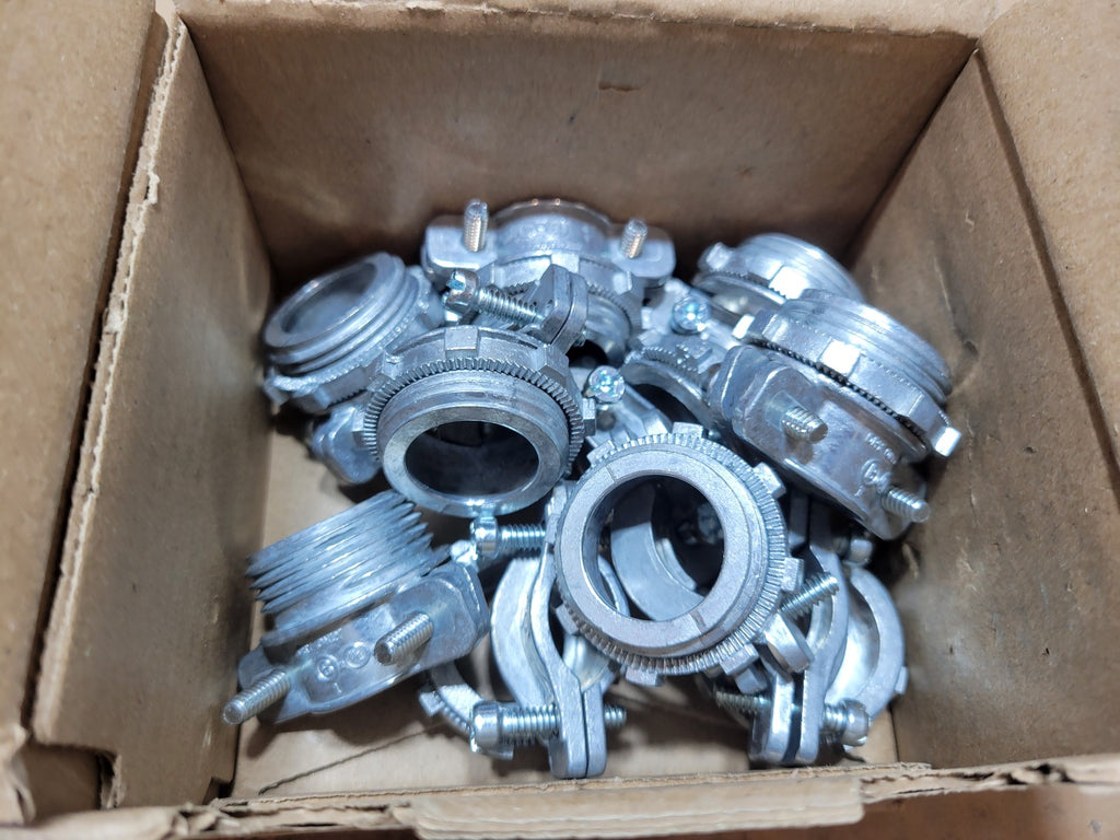 BRIDGEPORT 1" MC/AC Cable Connector 683-DC2 (Box of 10)
