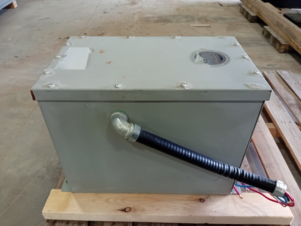 MARCUS TRANSFORMER 10 kVA Transformer 600 pri. volts, 208Y/120 sec. volts RET10A1