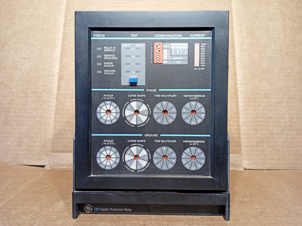 GENERAL ELECTRIC Feeder Protection Relay 735-5-5-HI-485