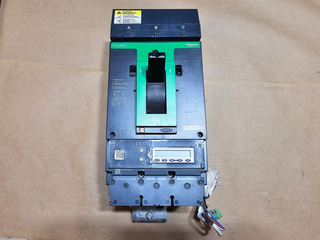 SQUARE D 600 Amp 600 Volts 3 Pole Circuit Breaker LLA36600U53XEL
