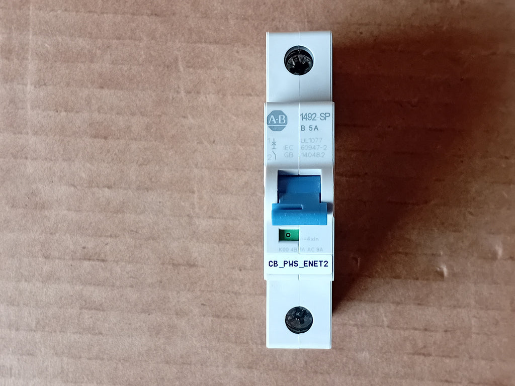 ALLEN-BRADLEY 5 Amp, 1 Pole Miniature Circuit Breaker 1492-SPM1B050