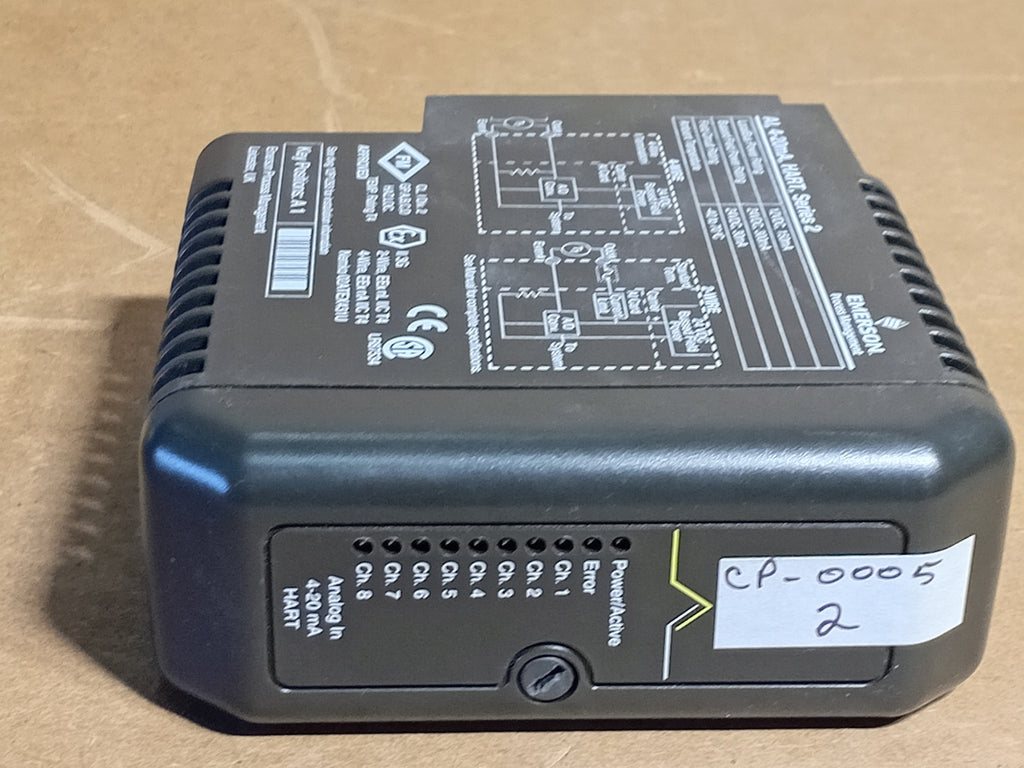 FISHER-ROSEMOUNT SYSTEMS 4-20 mA Analog Input Module HART KJ3222X1-BA1 P/N: 12P2532X092