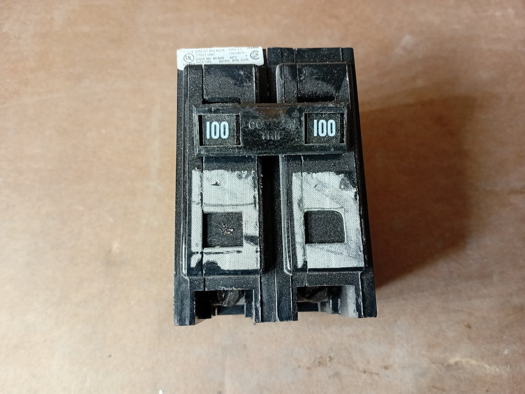 CUTLER-HAMMER 100 Amp, 2 Pole, 120/240 Volt Circuit Breaker BA2100