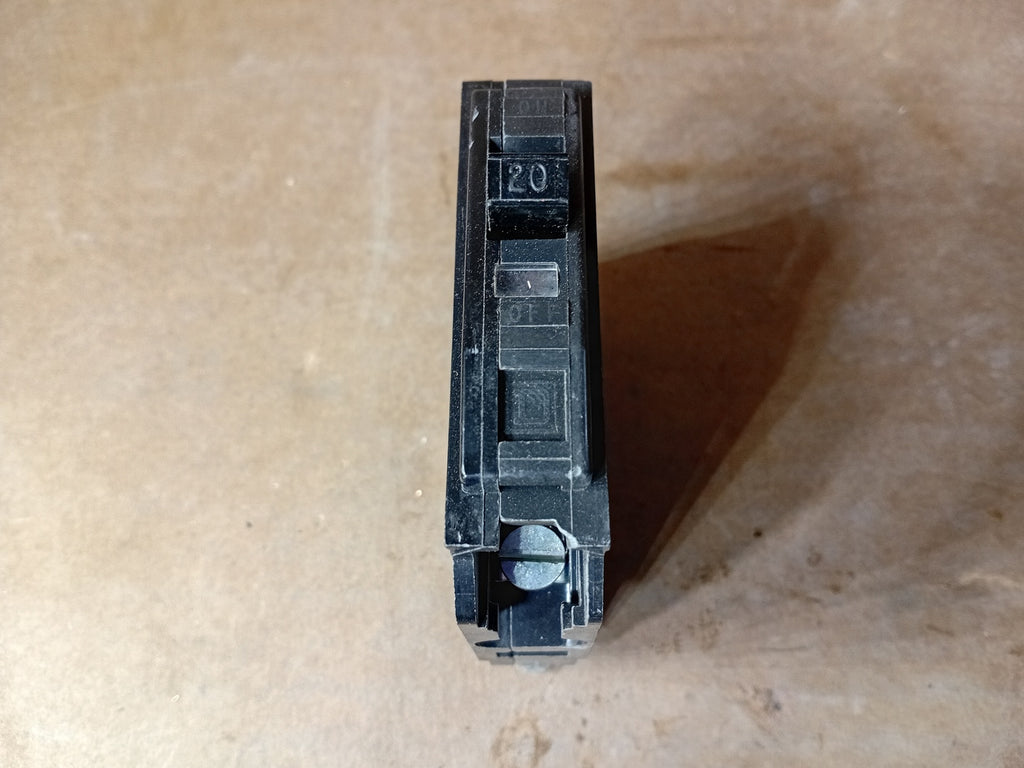 SQUARE D 20 Amp, 1 Pole, 120/240 Volts Circuit Breaker QO120