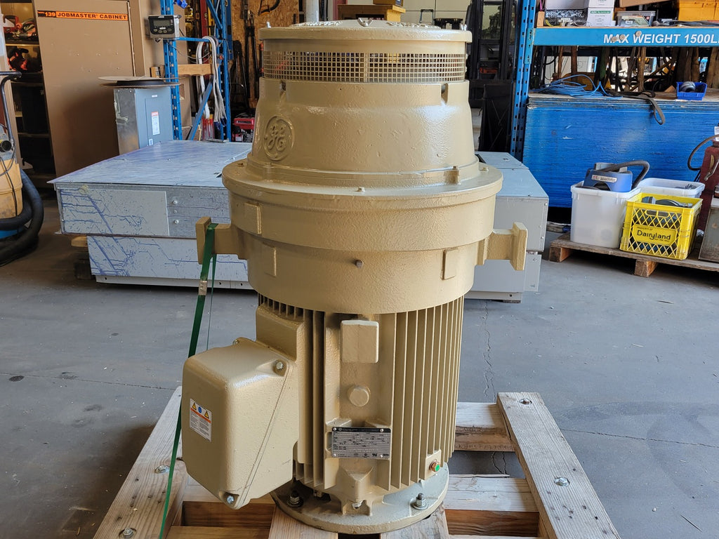GENERAL ELECTRIC XSD Ultra 50 HP Vertical Hollow Shaft Electric Motor 575V 1780 RPM 3PH Model 5KS326SAJ5045
