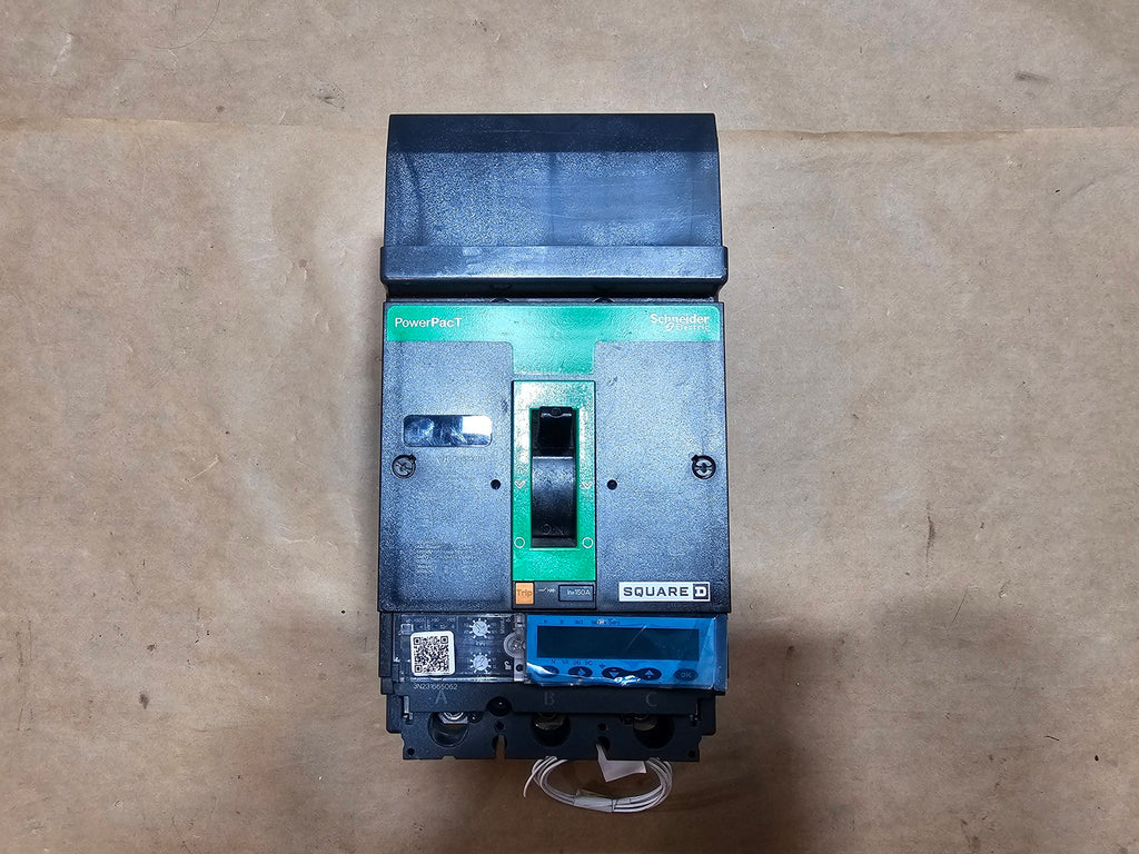 SCHNEIDER ELECTRIC HGA36150U53XEH PowerPacT H 150A 3-Pole 600V I-Line Circuit Breaker with Micrologic 5.2E