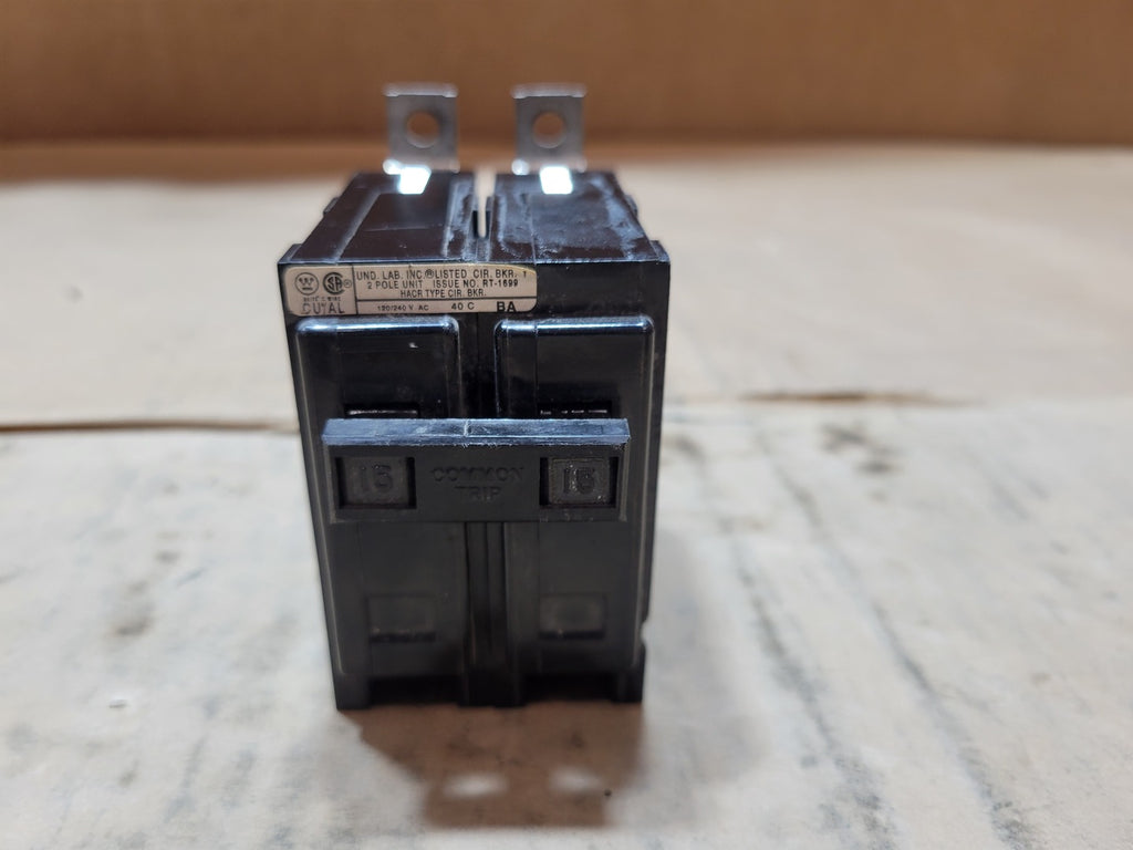 WESTINGHOUSE 15 Amp, 2 Pole, 120/240 Volts Circuit Breaker BA215