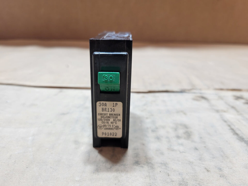 WESTINGHOUSE BR130 30A 1-Pole 120/240V Plug-In Circuit Breaker