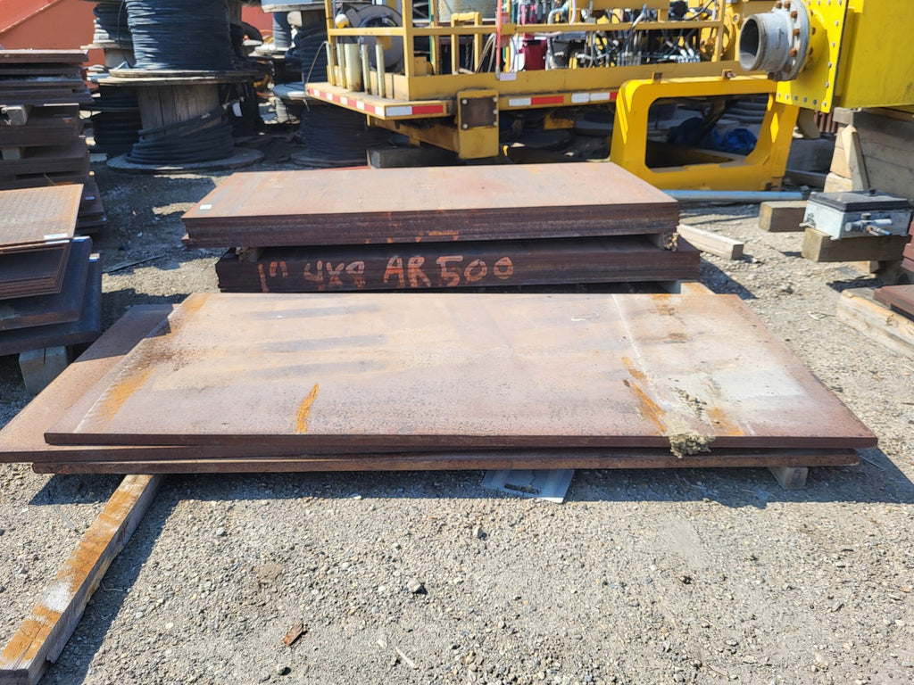 1.5" x 4' x 8' Steel Plate