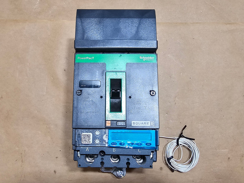 SCHNEIDER ELECTRIC HLA36100U53XEL PowerPacT H 100A 3-Pole 600V I-Line Current-Limiting Circuit Breaker with Micrologic 5.2E