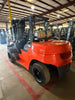 TOYOTA 7FGU70 LP Forklift | 15,500 lb Capacity | 3-Stage 172" Mast | Side Shift | 3,373 Hours | New Solid Pneumatic Tires