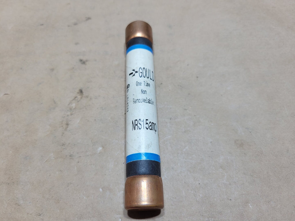 GOULD SHAWMUT 15 Amp, 600 Volt One TIme Fuse LR14742