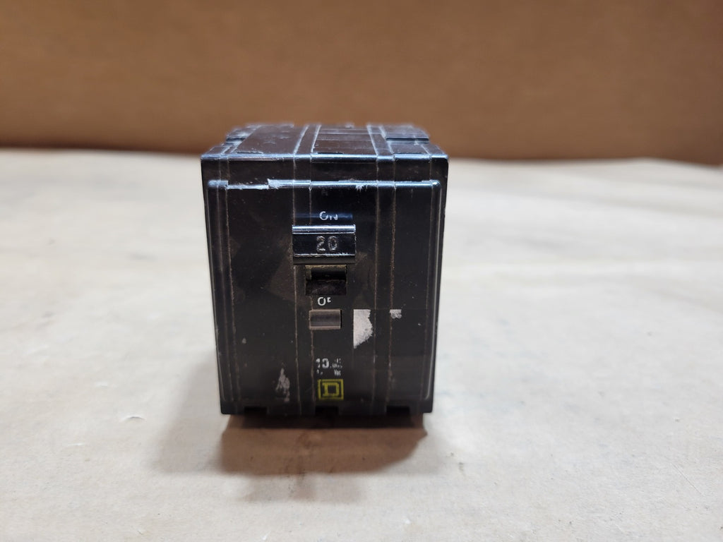 SQUARE D 20 Amp, 240 Volt, 3 Pole Circuit Breaker QO320