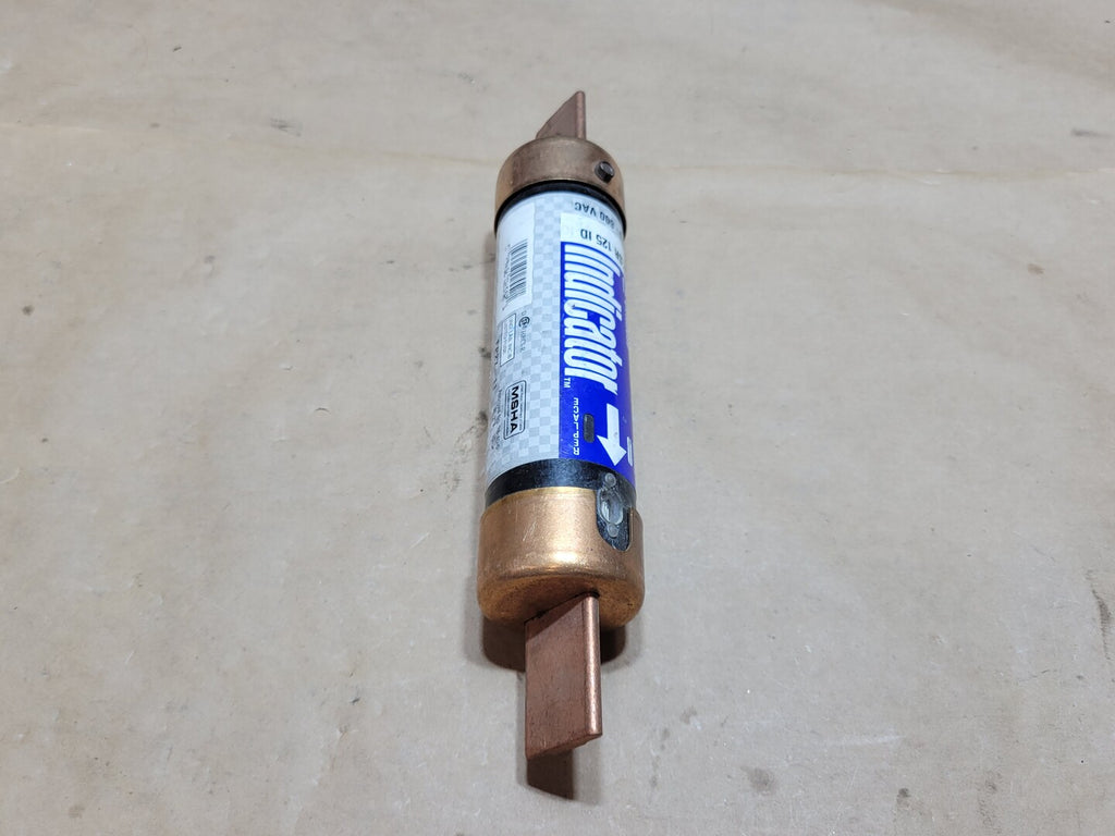 LITTELFUSE 125A 600VAC POWR-GARD Class RK5 Time-Delay Fuse FLSR125ID